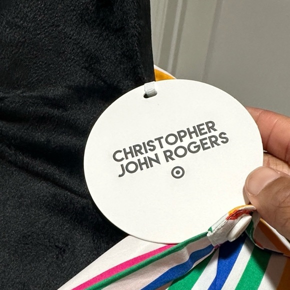 Christopher John Rogers Striped Shirt Dress - Picture 9 of 12